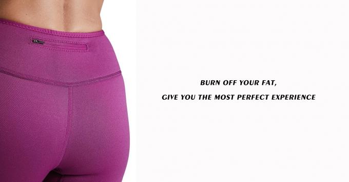 Удобные эластичные брюки разминки неопрена для потери веса поглощают пот