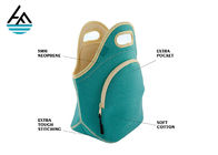 Custom Adult Washable Neoprene Lunch Bag Soft Fabric Tight Stitching